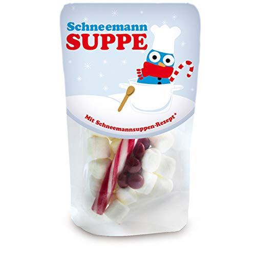 Jeweils 18 g verschiedene Marshmallows / Schaumzuckerspeckbälle (Schneemann Suppe) von Liebeskummerpillen