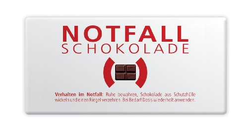 Liebeskummerpillen Pocket Chocolate - Notfall-Schokolade_Papier, 6er Pack (6x 30 g) von Liebeskummerpillen