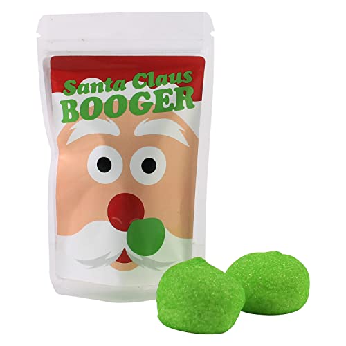 Santa Claus Booger | urkomisches Geschenk für Kinder | lustiger Marshmallow-Adventskalender (18g) von Liebeskummerpillen