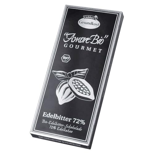 Liebhart’s Edelbitter-Schokolade 72% Kakaoanteil - Bio - 100g Liebhart’s Edelbitter-Schokolade 72% Kakaoanteil - Bio - 100g von Liebhart's