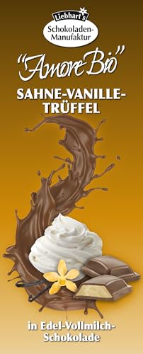 Liebhart’s Sahne Vanille-Trüffel in Edel-Vollmilch Schokolade - Bio - 100g Liebhart’s Sahne Vanille-Trüffel in Edel-Vollmilch Schokolade - Bio - 100g von Liebhart's