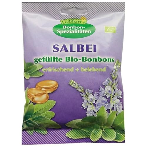 Liebhart?s Bonbon Salbei - Bio - 100g x 18-18er Pack VPE von Liebhart's