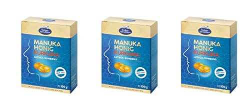 Liebhart Manuka Kurkuma Bonbons 3 x MGO300+ 100g (300g) von Liebhart