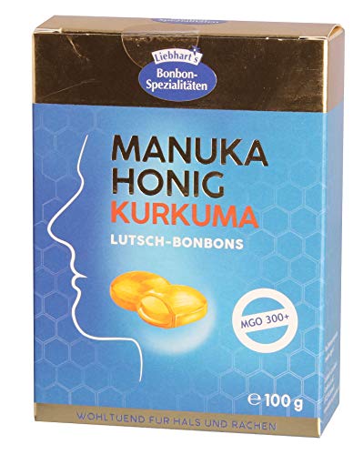 Liebhart Manuka Kurkuma Bonbons MGO300+ von Liebhart