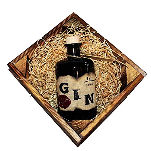 Liebherr Geschenkkorb Black GIN 1 st. Limited Edition vom Eichenfass abgefüllt von Liebherr