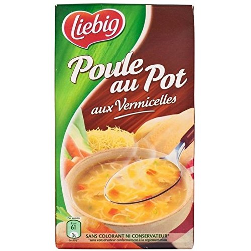 Liebig abgekocht 1L Hühnersuppe (Paket von 2) von Liebig
