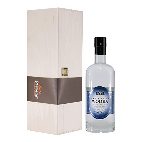Liebl Bavarian Wodka mit Geschenk-Holzkiste von LIEBL