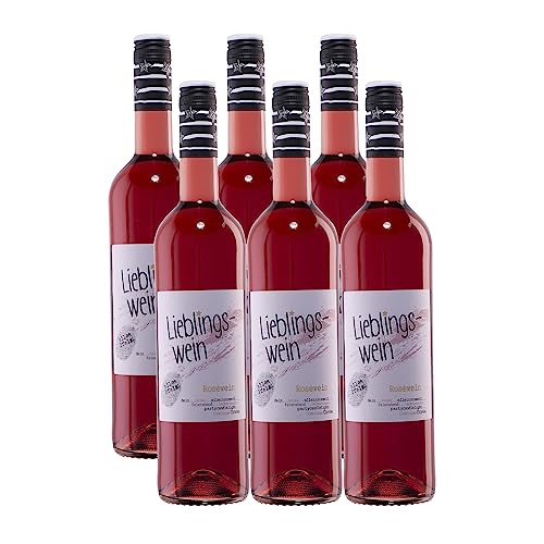 Lieblingswein Cuvee rose Halbtrocken (6 x 0.75 l) von Lieblingswein