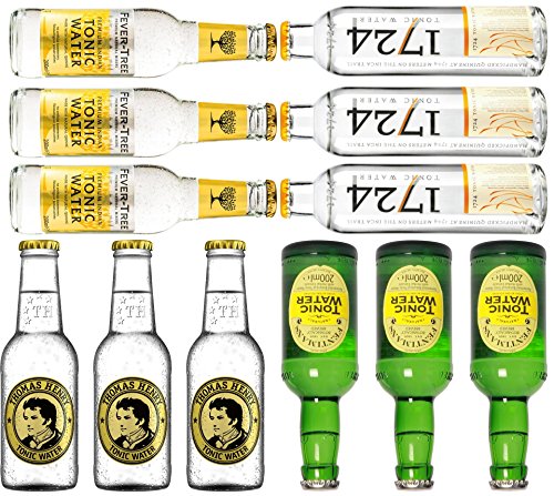 Lieferello - Vielfältiges Tonic Water Probier Set - 12-teilig/1St inkl. Pfand von Lieferello