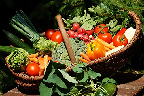 Gemüsekorb frisches gemischtes Gemüse mit Kartoffeln + Salat, 5 kg Netto Gewicht von Lieferfrucht