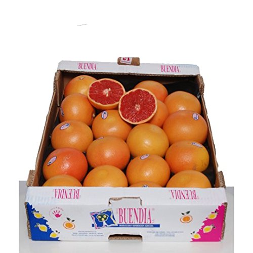 Grapefruit Ruby Red 8 kg Karton aus Spanien, leicht süßlich von Lieferfrucht