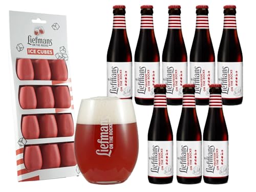 Liefmans Fruitesse On The Rocks - 8 Fruchtbiere + Glas und Eiswürfelform Liefmans Fruitesse On The Rocks - 8 Fruchtbiere + Glas und Eiswürfelform von Liefmans
