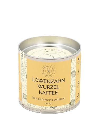 LÖWENZAHNWURZELKAFFEE 100% von LIEVIE. Koffeinfreie Kaffeealternative mit bittersüßen Geschmacksnoten von Karamell, Kakao sowie Sonnenblumenkerne. (100g) von Lievie