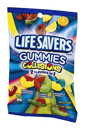 Life Saver’s Gummies Kollisionen 198 Gramm Beutel Life Saver’s Gummies Kollisionen 198 Gramm Beutel von Life Savers