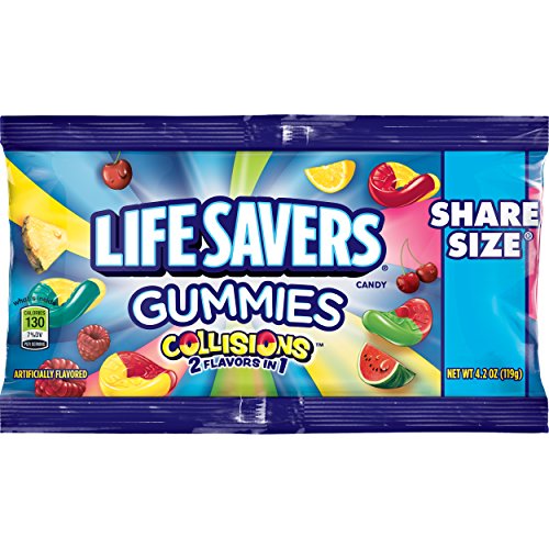 Life Savers Collisions Gummies Süßigkeitentasche, 120 ml von Life Savers