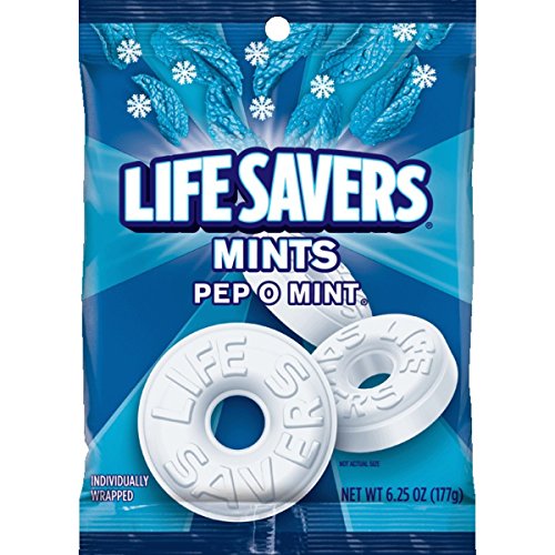 Life Savers Pep O Mint Candy Bag| 6.25 Ounce von Life Savers