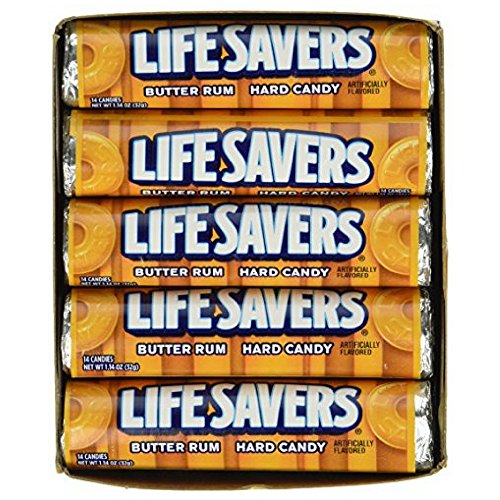 Lifesavers Butter Rum Candy 14 Count Rolls Lifesavers Butter Rum Candy 14 Count Rolls von Life Savers