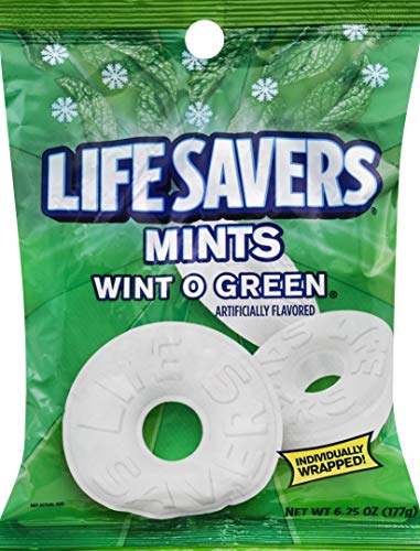 Wint O Green Mints Candy Bag, 6.25 ounce Wint O Green Mints Candy Bag, 6.25 ounce von Life Savers