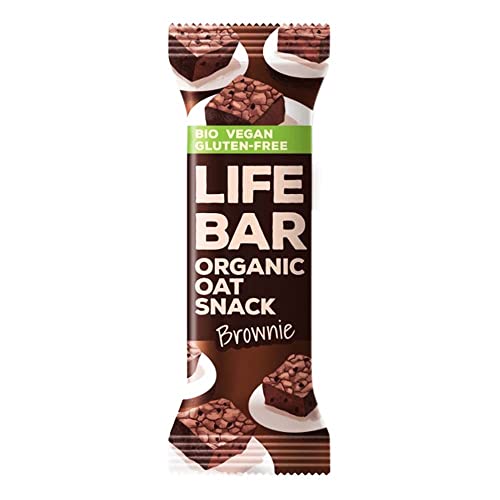 Lifefood Lifebar - Hafer Snack Brownie, 40g (2er Pack) von lifefood