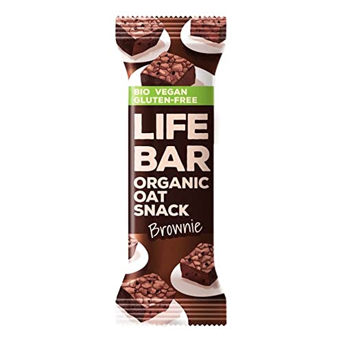 Lifefood Lifebar - Hafer Snack Brownie, 40g (6er Pack) von lifefood