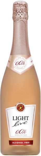 Light Live 0,0% Sparkling Rosé alkoholfrei trocken von Light Live