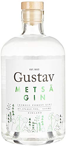 Gustav I Metsä Gin I 500 ml I 43,20% Volumen I Authentisch Nordischer Geschmack aus Finnland Gustav I Metsä Gin I 500 ml I 43,20% Volumen I Authentisch Nordischer Geschmack aus Finnland von Gustav