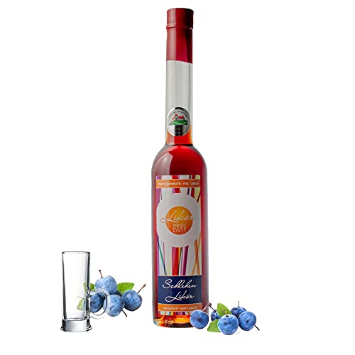 Premium Schlehenlikör 350ml 17,60% vol. | Aromatischer Frucht Schlehenlikör, Schlehenschnaps | Ideal als Geschenk für Likör Liebhaber | Partylikör Partyshot | Sloe Liqueur Premium Schlehenlikör 350ml 17,60% vol. | Aromatischer Frucht Schlehenlikör, Schlehenschnaps | Ideal als Geschenk für Likör Liebhaber | Partylikör Partyshot | Sloe Liqueur von Likör-Genusswerkstatt