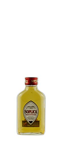 Soplica Walnuss in der Probiergröße | Polnischer Geschmackswodka/Likör | 0,1 Liter, 32% Alkoholgehalt von Soplica