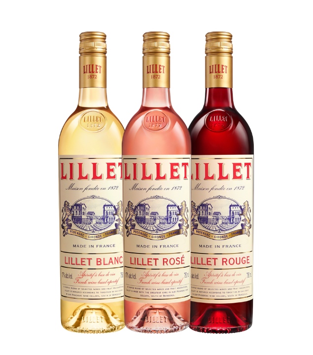 Lillet 3er Set - Blanc, Rose & Rouge (17 % vol., 2,25 Liter) von Lillet