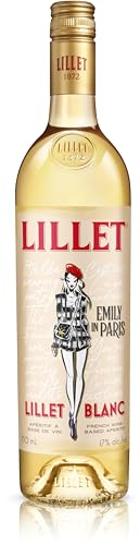 Lillet Blanc Original – Französischer Weinaperitif mit fruchtig-frischem Geschmack, Semillon und Sauvignon Blanc, Limited Edition Design – 1 x 0,75 l (Packung mit 6) von Lillet