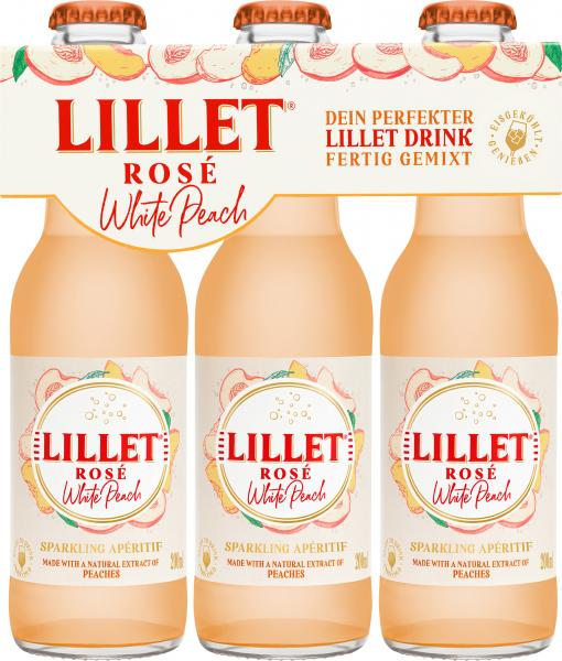 Lillet Rosé White Peach 3er von Lillet