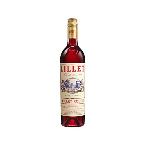 Lillet Rouge – Französischer Weinaperitif mit frischer Orange, Waldfrüchten und Vanille – 1 x 0,75 l von Lillet