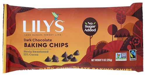 Lily 's Dark Chocolate Premium Backen Chips, 9 Unze Lily 's Dark Chocolate Premium Backen Chips, 9 Unze von Lily's