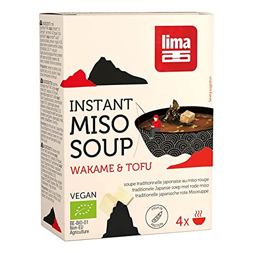 Instant Miso Soup - Wakame & Tofu 4x10g von lima