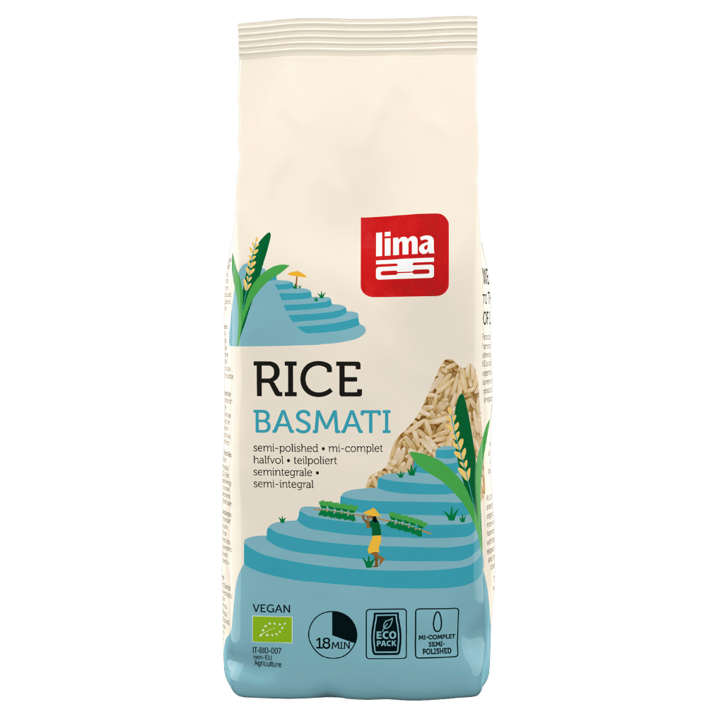 Bio Basmati Reis teilpoliert Bio Basmati Reis teilpoliert von Lima