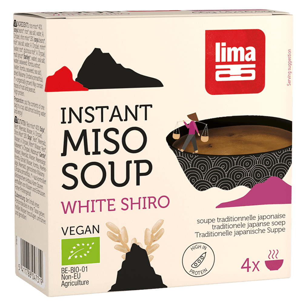 Bio Instant White Shiro Miso Suppe von Lima