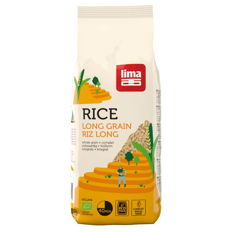 Bio Langkorn Reis Vollkorn von Lima