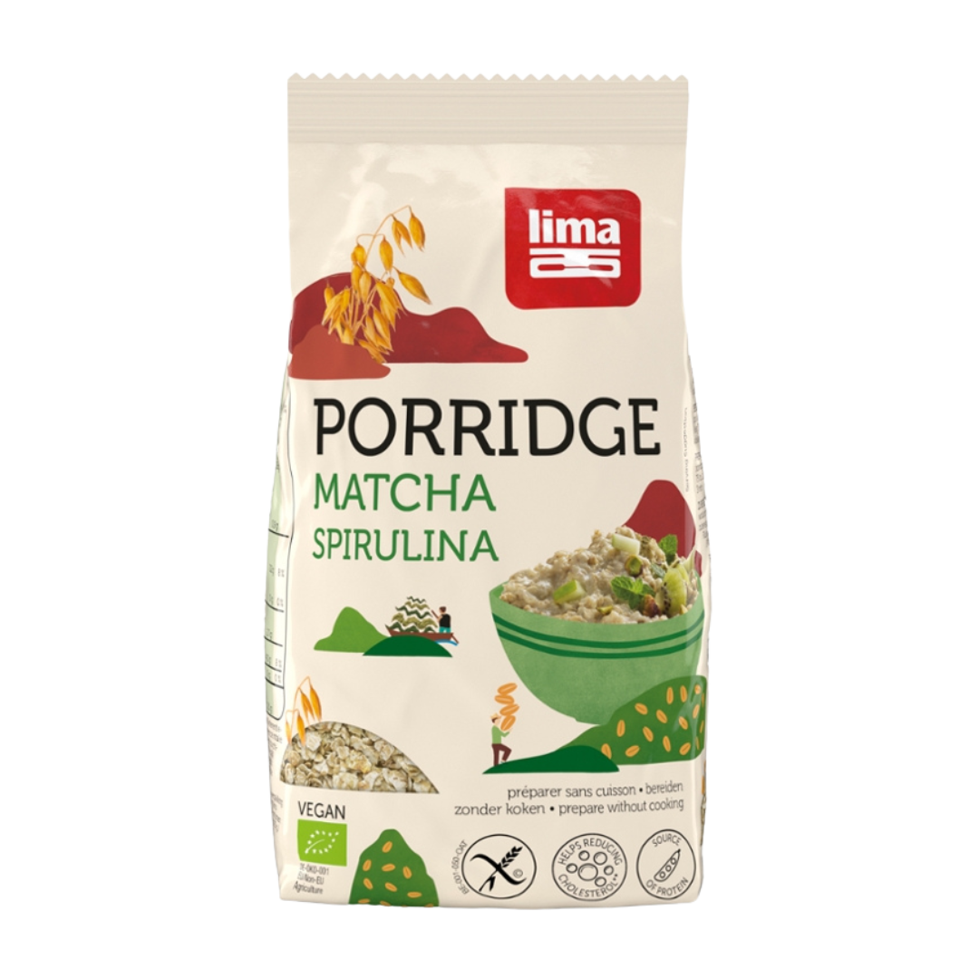 Bio Porridge Matcha Spirulina Bio Porridge Matcha Spirulina von Lima