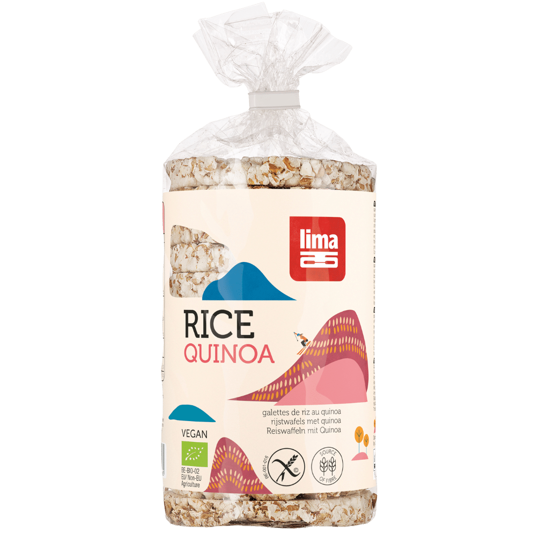 Bio Reiswaffeln mit Quinoa Bio Reiswaffeln mit Quinoa von Lima