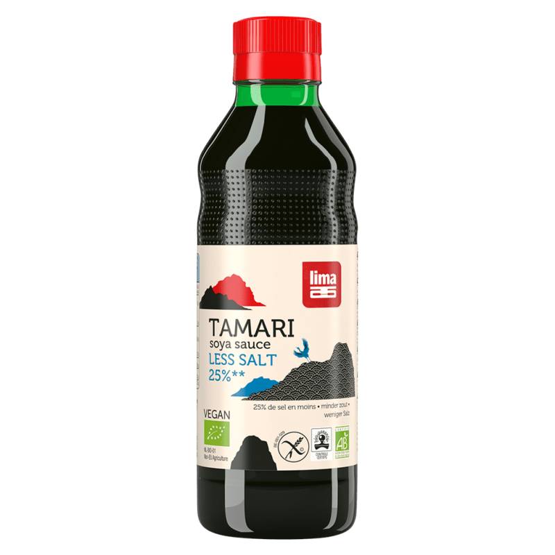 Bio Tamari 25% weniger Salz von Lima