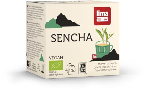 Lima Bio Sencha Grüner Tee Beutel (6 x 15 gr) von lima