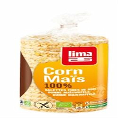 Lima Getreidewaffeln Mais 100%, dünn, glutenfrei 120g Lima Getreidewaffeln Mais 100%, dünn, glutenfrei 120g von lima