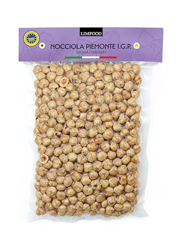 Limfood | 500g Piemont Haselnüsse geröstet - Nocciola Piemonte tostata I.G.P. geschält, geröstet, ungesalzen, vakuumiert, aus Italien Limfood | 500g Piemont Haselnüsse geröstet - Nocciola Piemonte tostata I.G.P. geschält, geröstet, ungesalzen, vakuumiert, aus Italien von Limfood