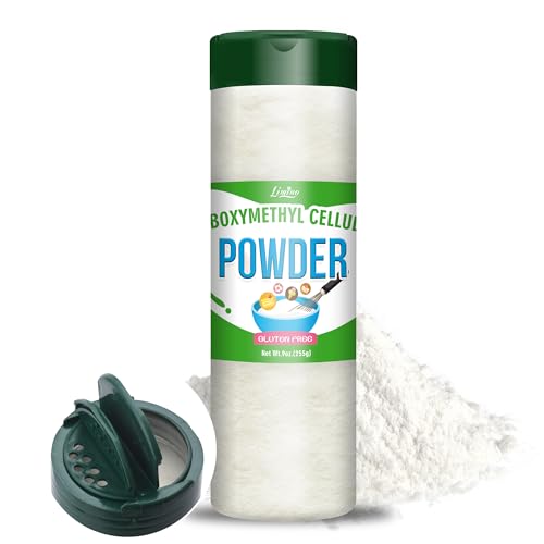CMC Pulver 255g - 100% Reines CMC Pulver, Lebensmittelqualität Verdickungsmittel, Eiscreme Stabilisator, Tylo Pulver für Fondant, Kuchen, Eis, Gefrorene Lebensmittel, Süßigkeiten, Joghurt, Gummipaste CMC Pulver 255g - 100% Reines CMC Pulver, Lebensmittelqualität Verdickungsmittel, Eiscreme Stabilisator, Tylo Pulver für Fondant, Kuchen, Eis, Gefrorene Lebensmittel, Süßigkeiten, Joghurt, Gummipaste von Limino
