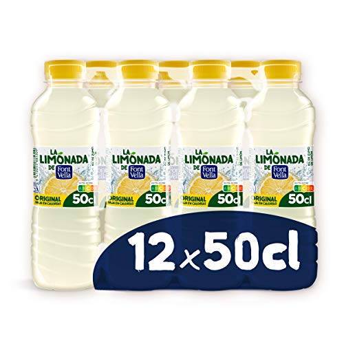 Limonada de Font Candle natürliches Mineralwasser mit Zitronensaft, 12 x 50 cl von Font Vella Levite