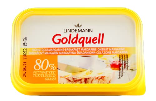Lindemann Goldquell Frühstücksmargarine, 12er Pack (12 x 250g) von Lindemann