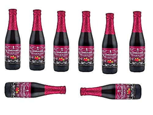 8 Flaschen Lindemans Framboise a 250ml 2,5% Vol. mit Himbeer inc. 0.48€ MEHRWEG Pfand von Lindemans Framboise