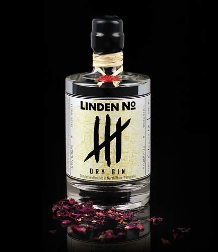 Linden No. 4 - Köln Gin - handcrafted micro batch Gin - einzeln nummeriert 0,5l 43% vol. von Linden No.4