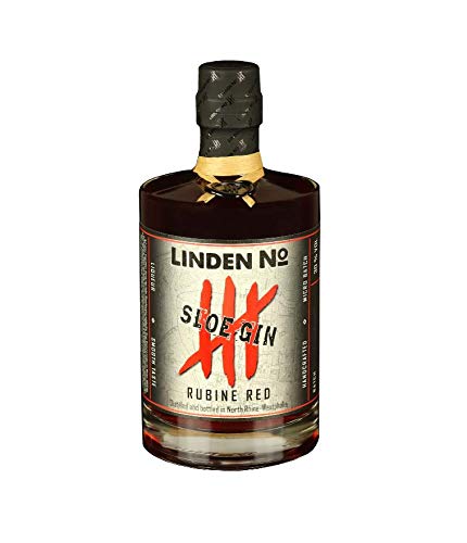 Linden No.4 Sloe Gin Rubine Red - Likör Liqueur - Schlehenlikör Schlehen aus Köln von Linden No.4