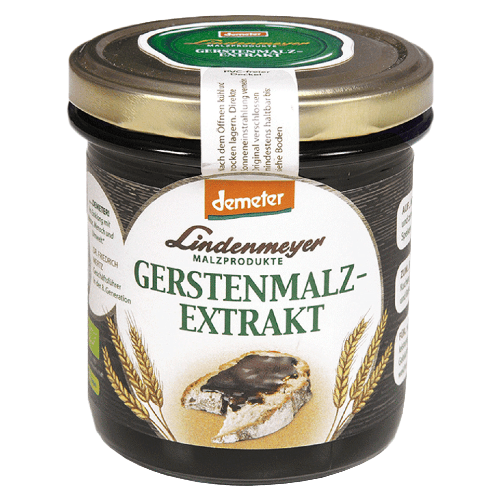 Bio Gerstenmalzextrakt Bio Gerstenmalzextrakt von Lindenmeyer